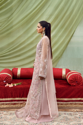 3-PC Unstitched Chffon Embroidered Romansiyyah By Emaan Adeel | GULRUKH
